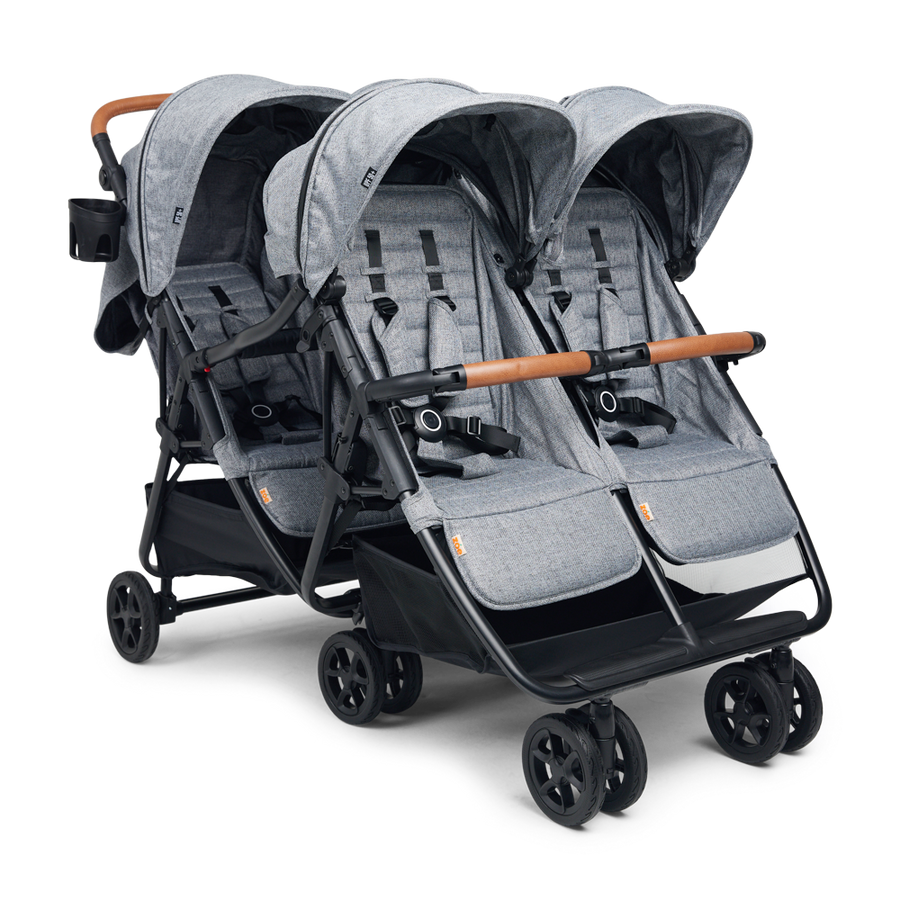 The Tribe++ Compact, Quad Stroller