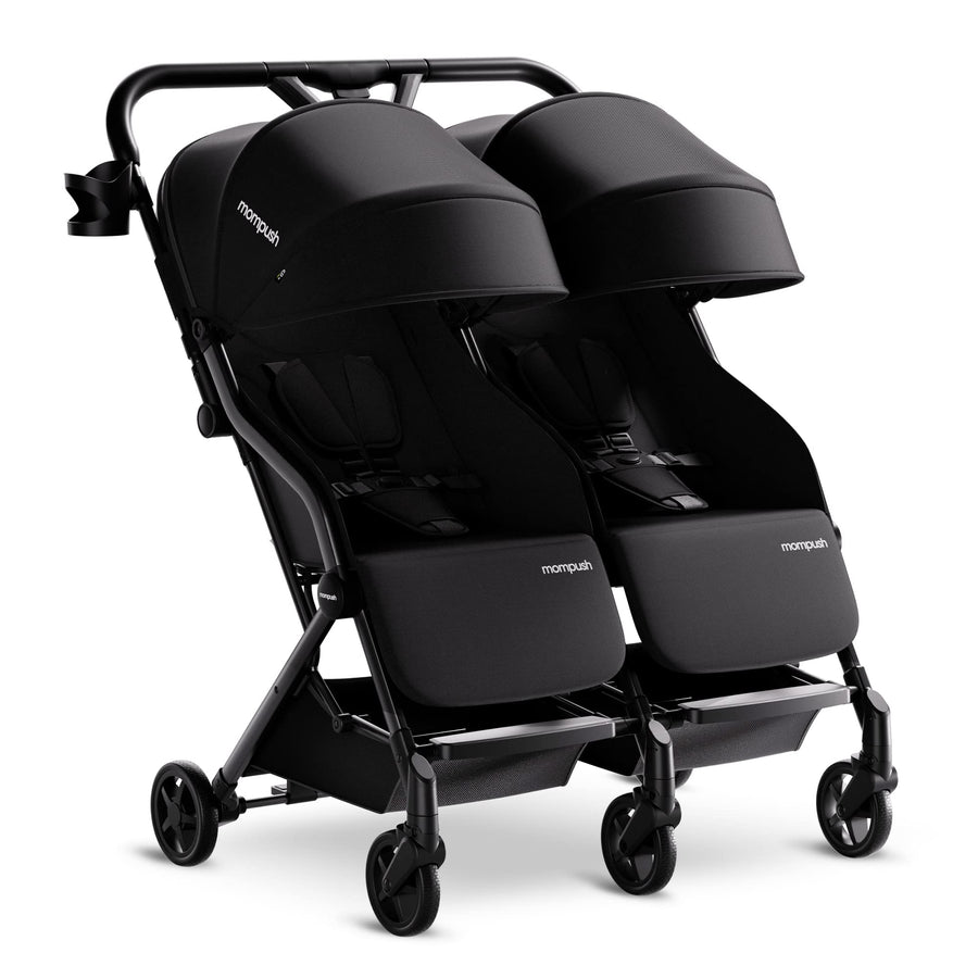 Mompush Lithe Double Stroller Lightweight Side by Side