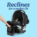 Infant Car Seat Lightweight Rear Facing For Babies 4 To 30 Lb With Four Position Base LATCH