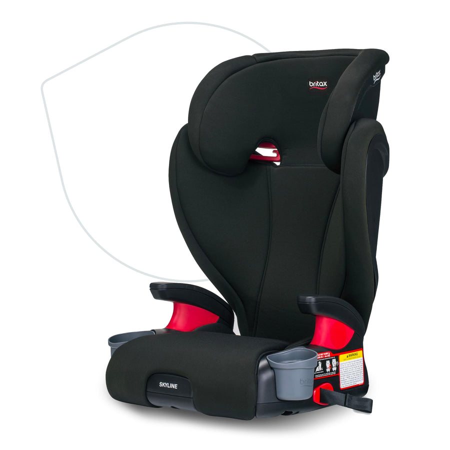 Belt Positioning Booster Car Seat 2 Stage Design For Growing Kids Dusk Color
