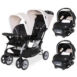 Double Stroller Car Seat Travel System