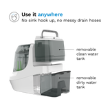 Bottle Washer Pro - Automatic Cleaning Sterilizing And Drying With 20 High Pressure Jets