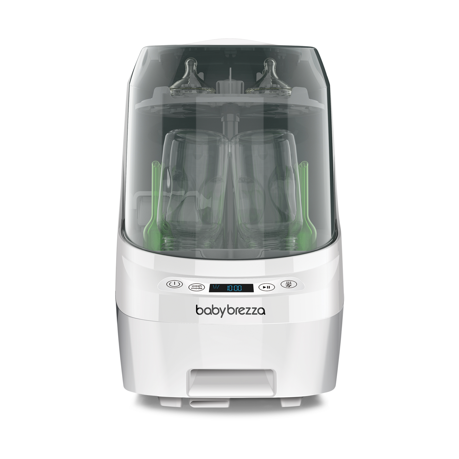 Baby Brezza Bottle Washer Pro - Automatic Cleaning Sterilizing And Drying With 20 High Pressure Jets