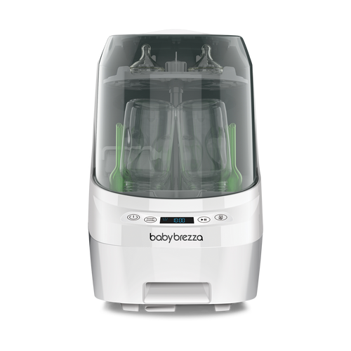 Baby Brezza Bottle Washer Pro - Automatic Cleaning Sterilizing And Drying With 20 High Pressure Jets