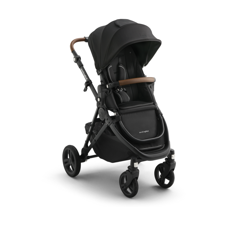 Mockingbird Single Stroller 3.0 - Premium Lie Flat Bassinet And Car Seat Adapter Compatibility