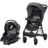 Travel System Stroller With Infant Car Seat Easy Install And Large Canopy