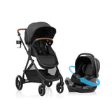 Travel System Rotating Car Seat 3 To 30 Lbs Fossil Gray