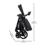 Travel System With Infant Car Seat Latte Tan For Easy On The Go