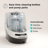 Bottle Washer Pro - Automatic Cleaning Sterilizing And Drying With 20 High Pressure Jets