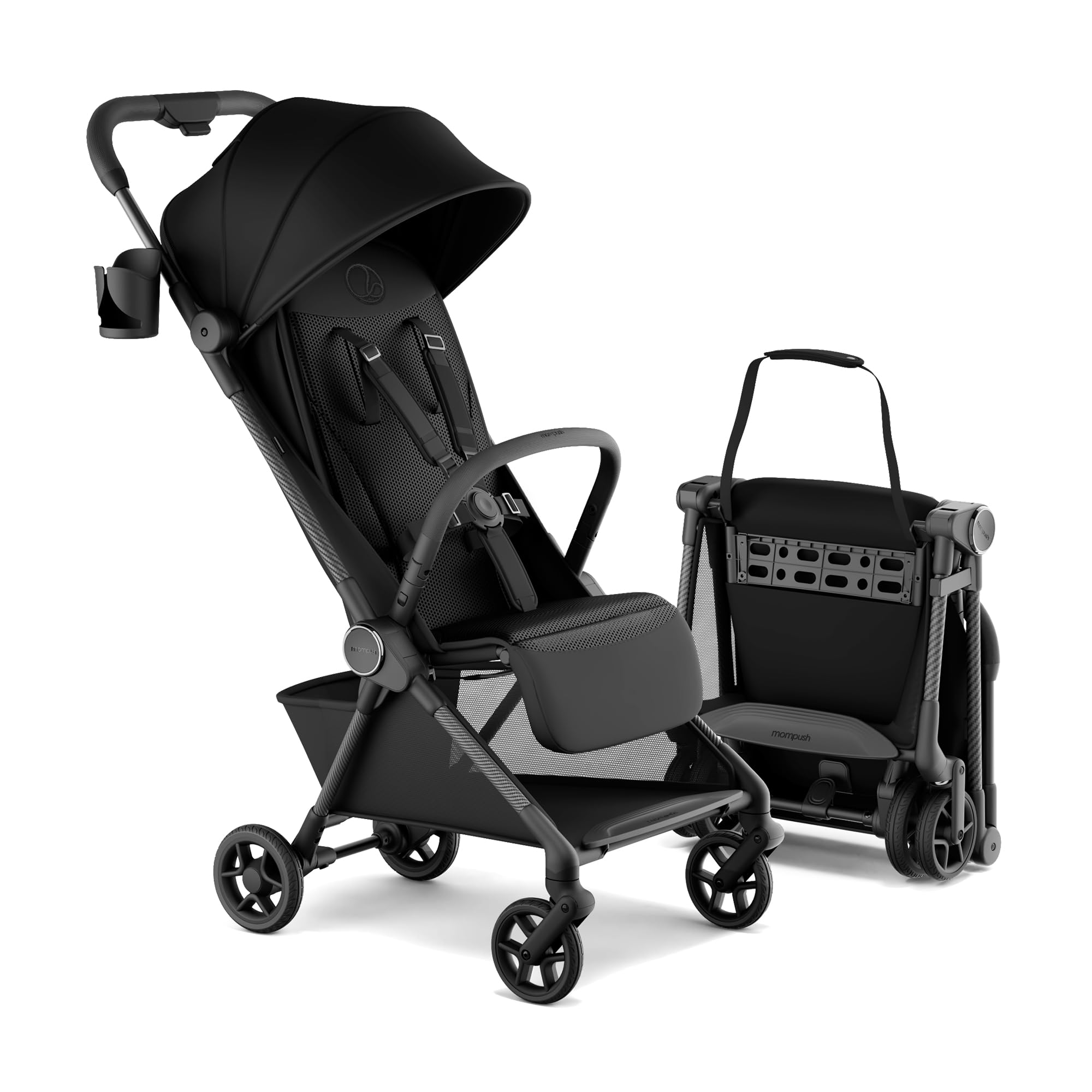 Mompush Nexis Carbon Travel Stroller Ultra Lightweight 11.5 Lb