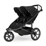 3 Double All-Terrain Stroller Lightweight With Air-Filled Tires And Suspension
