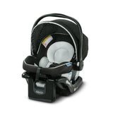 Infant Car Seat Lightweight Rear Facing For Babies 4 To 30 Lb With Four Position Base LATCH