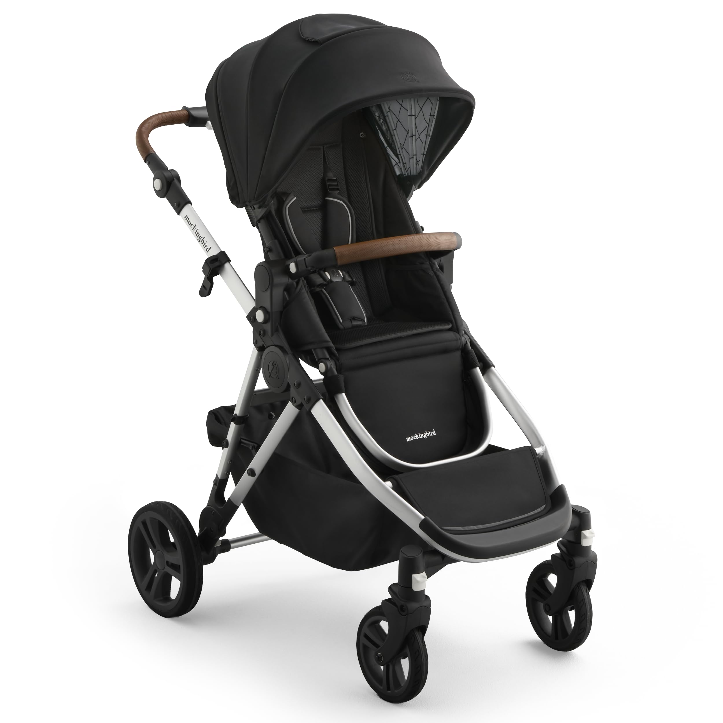 Mockingbird Single-To-Double Stroller 3.0 Travel System Compatible