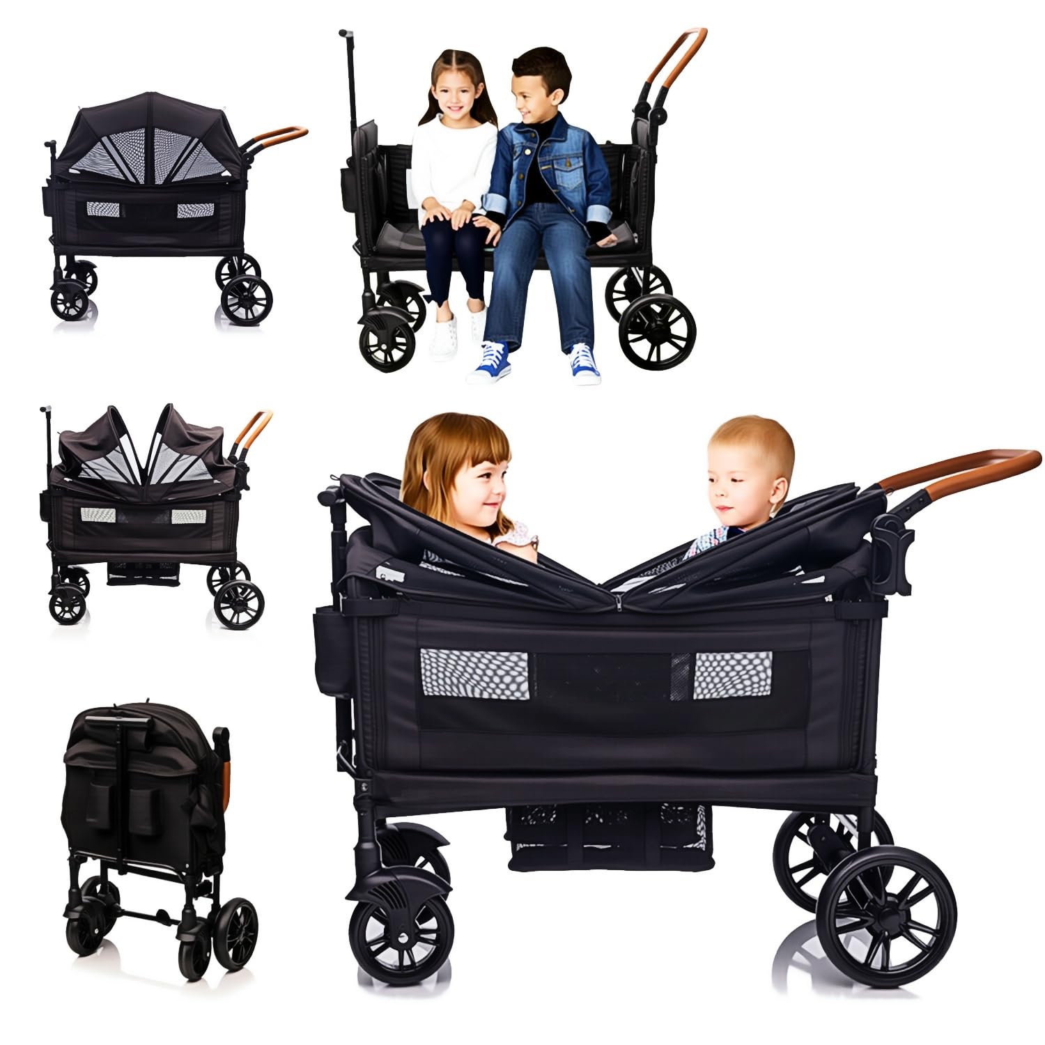 Wagon Stroller For Two All Terrain Travel