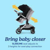 3in1 Travel System With Rotating Rear Facing Car Seat