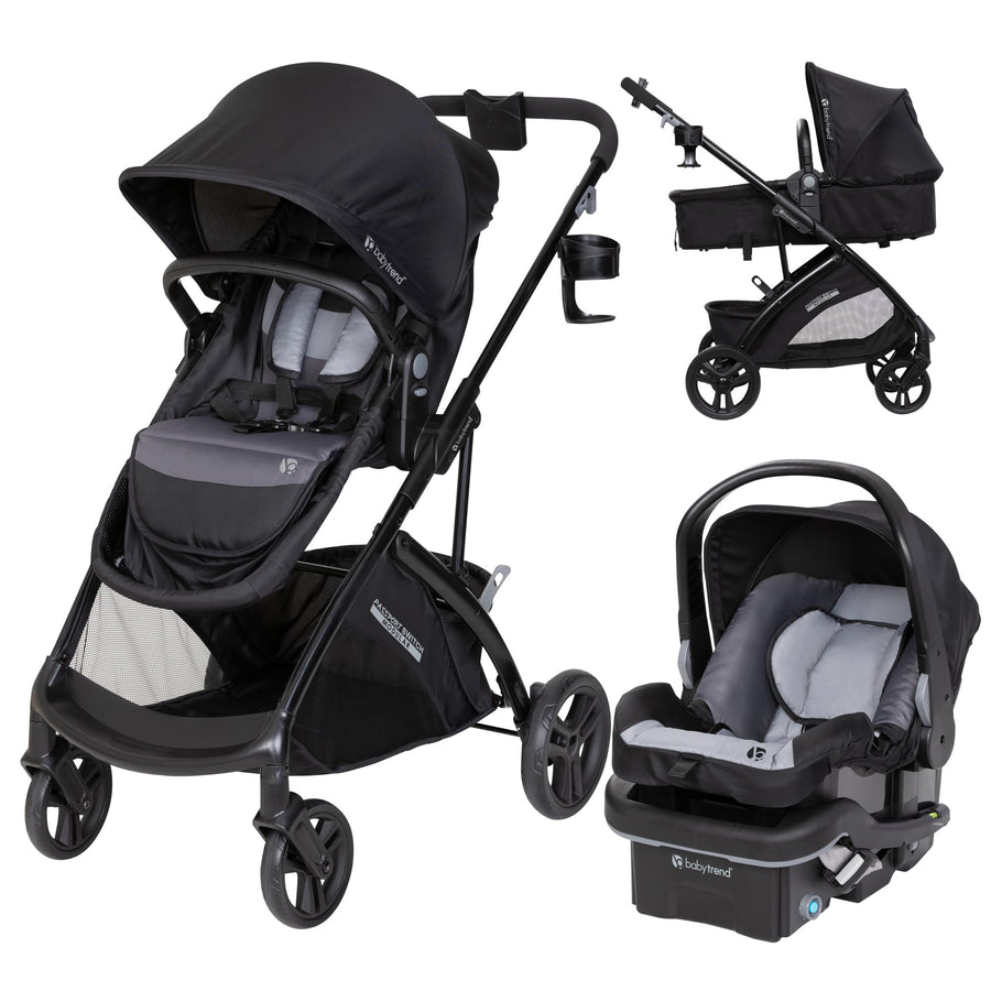 Passport Switch 6-In-1 Modular Stroller Travel System Lightweight Travel Solution for Parents on the Go