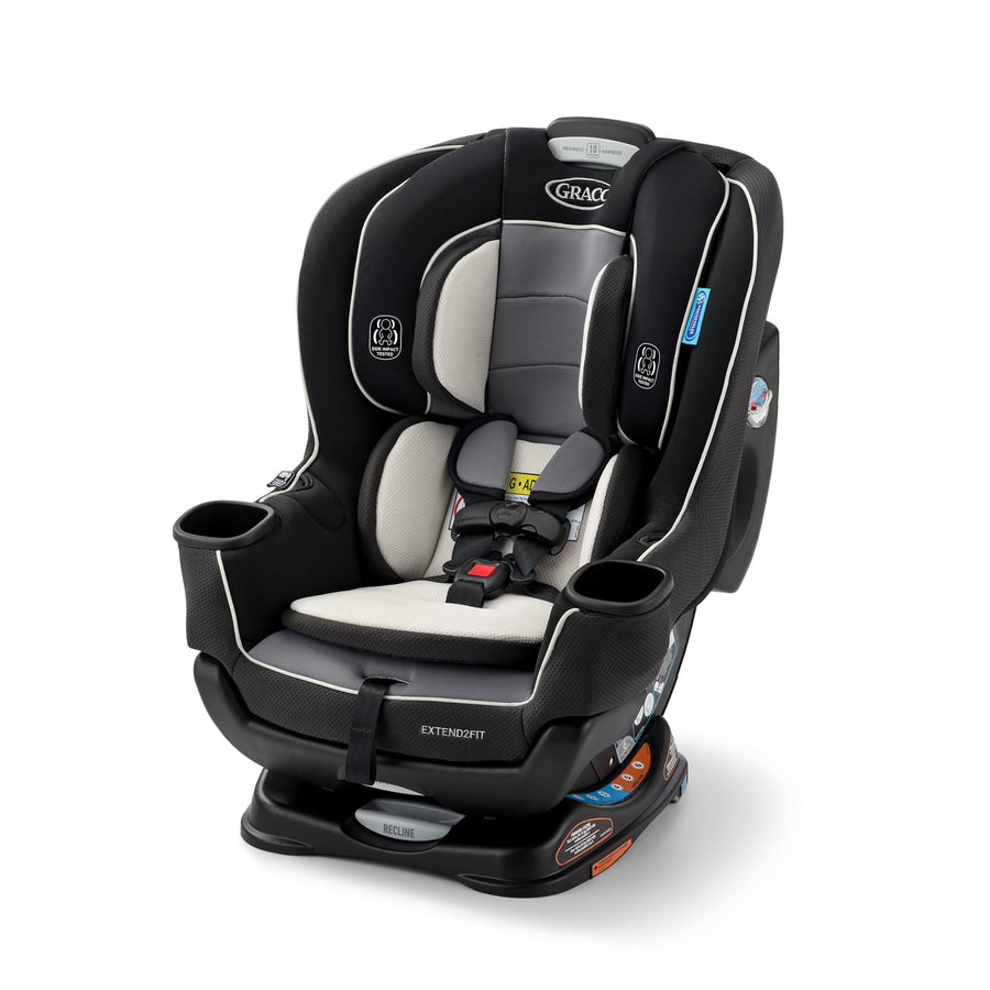 Graco Extend2Fit Convertible Car Seat With 4 Position Extension Panel For Extra Legroom