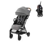 Compact Stroller With One Hand Automatic Fold For Easy Travel In Any Venue