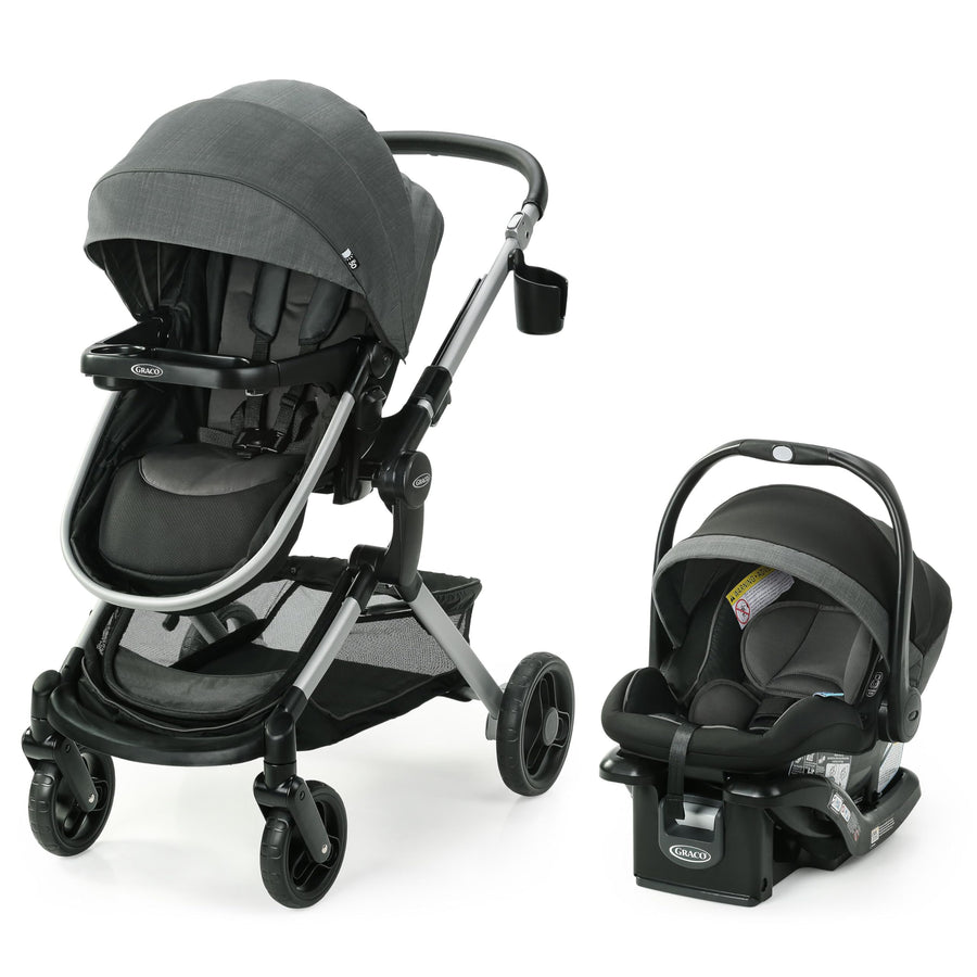 Graco Modes Nest Travel System With Slide2Me Height Adjustable Seat