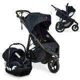 Jogging Stroller With Independent Dual Suspension