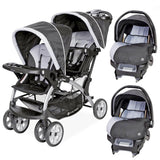 Double Stroller Car Seat Travel System