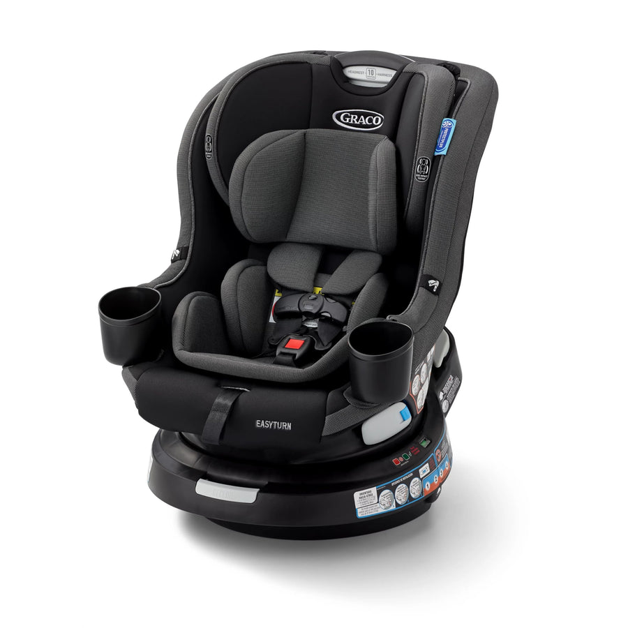 Graco EasyTurn360 2 In 1 Convertible Car Seat 360 Degree Rotation For Easy In And Out