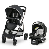 Travel System 3In1 Stroller For Infant To Toddler With Car Seat Carrier