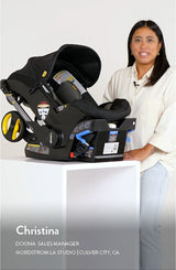 NovaBaby Convertible Infant Car Seat And Compact Stroller System With Base - Air Travel Certified For Easy Airports