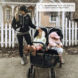 Ultralight Side By Side Double Stroller With Lightweight Frame