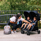 Twin V2 Double Stroller - Ultra Compact Lightweight Design That Fits Through Standard Doorways