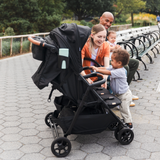 Twin V2 Double Stroller - Ultra Compact Lightweight Design That Fits Through Standard Doorways