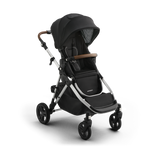 Single-to-Double Stroller 3 Point 0 - Birth to Toddler With Lie-Flat Bassinet and Forty Car Seat Adapters